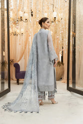 D#01 Alizeh Dhaagay Luxury Emb Chiffon Collection 323 V-1